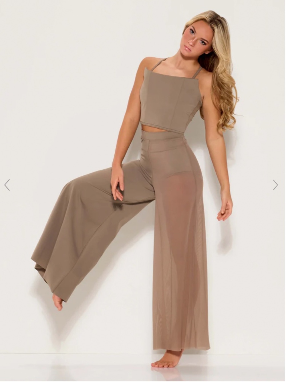 Kelle Costume- 3 Piece- Stone color